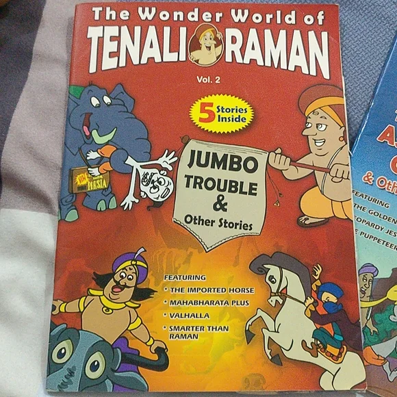The Wonder World of Tenali Raman,vol.1 &2, Tinkle - Picture 4 of 12